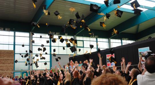 Cérémonie de remise de diplômes de l'UFR de Langues étrangères